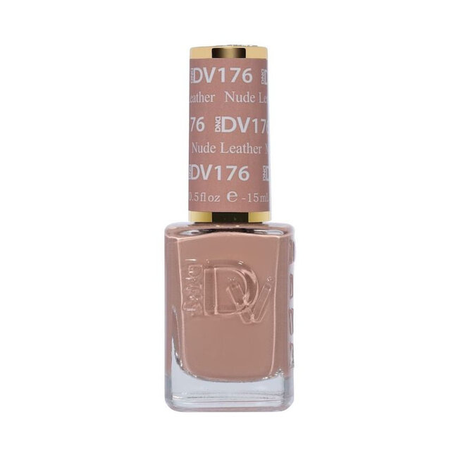 DND DIVA - 176 - Nude Leather - DUO Polish