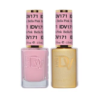 DND DIVA DND DIVA - 171 - Bella Pink- DUO Polish