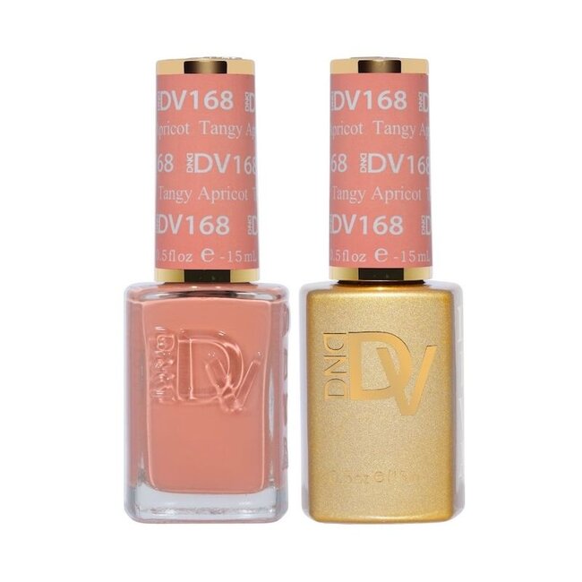 DND DIVA - 168 - Tangy Apricot - DUO Polish
