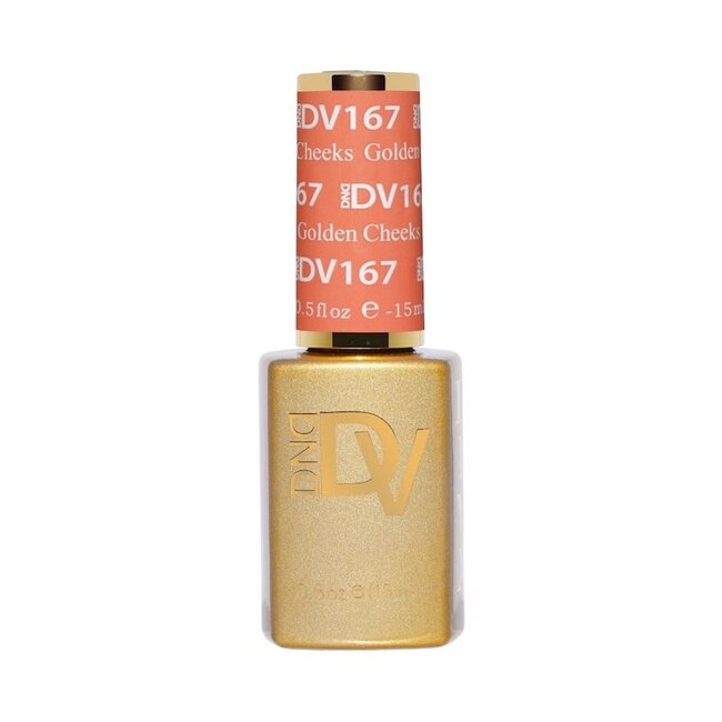 DND DIVA - 167 - Golden Cheeks - DUO Polish