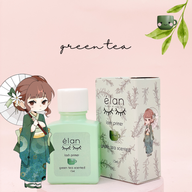 Elan Elan - Lash Primer - 15ml - Green Tea