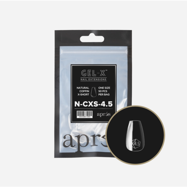 Apres Apres - Refill Bags - Natural - Coffin Extra Short - #4.5