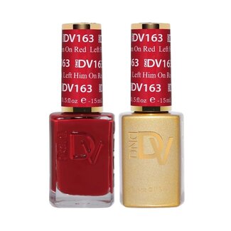 DND DIVA DND DIVA - 163 - Left Him On Red - DUO Polish