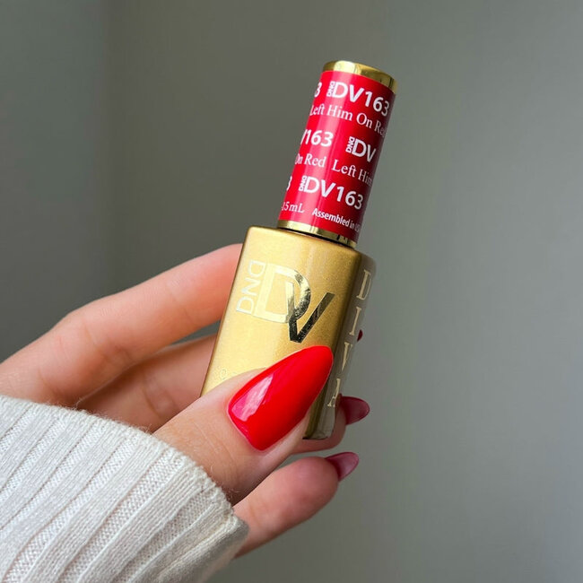 DND DIVA - 163 - Left Him On Red - DUO Polish