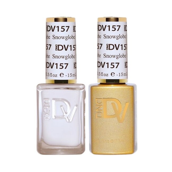 DND DIVA DND DIVA - 157 - Snowglobe - DUO Polish (White)