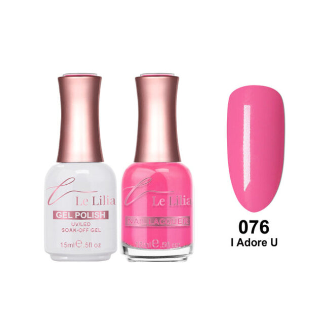 Le Lilia Le Lilia - 076 - I Adore U - Lacquer - 0.5 oz