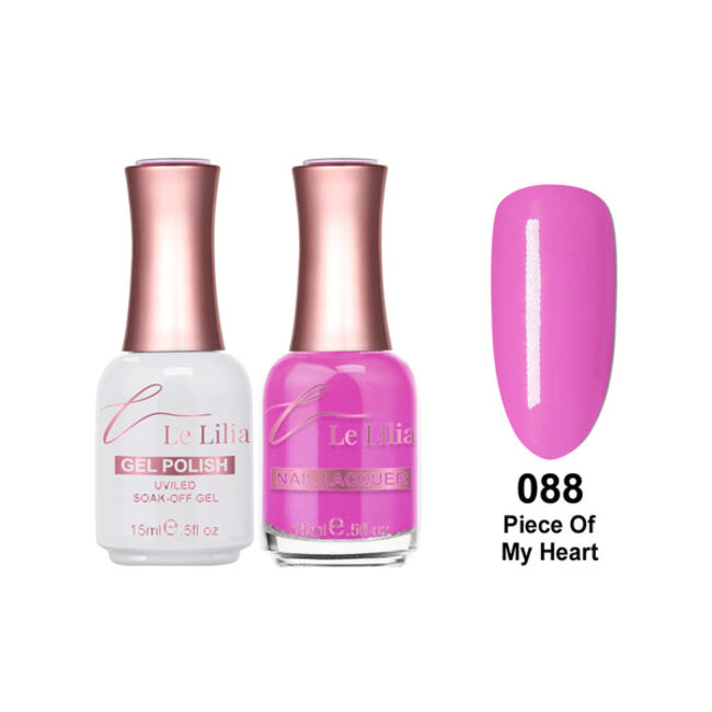 Le Lilia - 088 - Piece Of My Heart - Gel - 0.5 oz