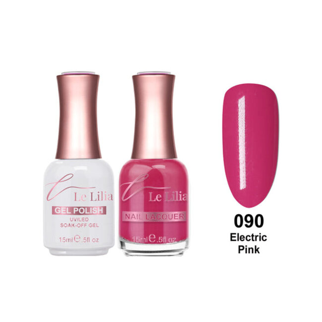Le Lilia Le Lilia - 090 - Electric Pink - Lacquer - 0.5 oz