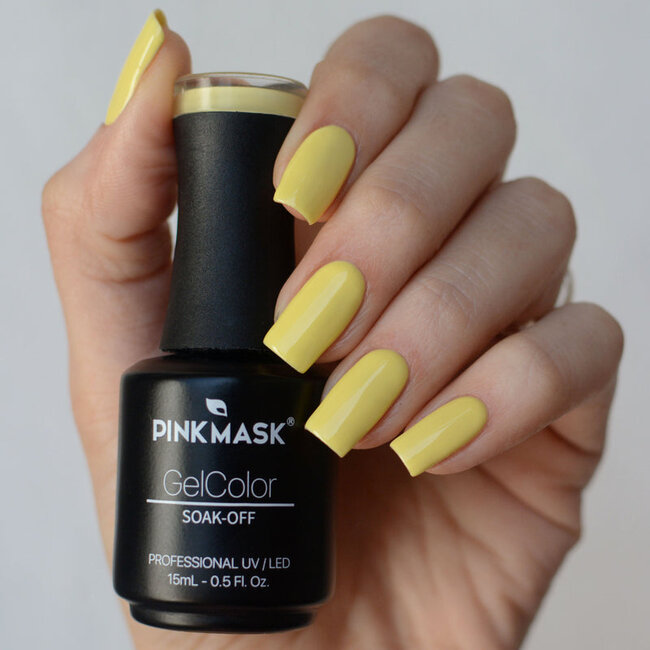 Pink Mask - Gel Polish - 148 Yellow Lily