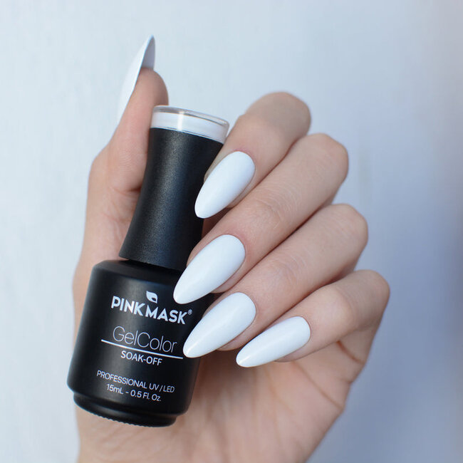 Pink Mask - Gel Polish - 275 Super White