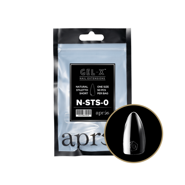 Apres Apres - Refill Bags - Natural - Stiletto Short - #0