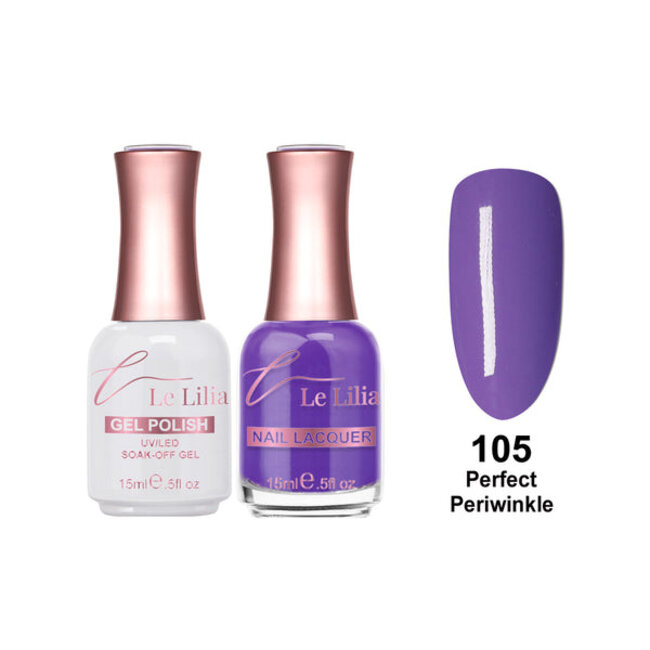 Le Lilia Le Lilia - 105 - Perfect Periwinkle - Lacquer - 0.5 oz