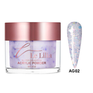 Le Lilia Le Lilia - AG02 - Glitter Collection - AIO Powder - 2 oz