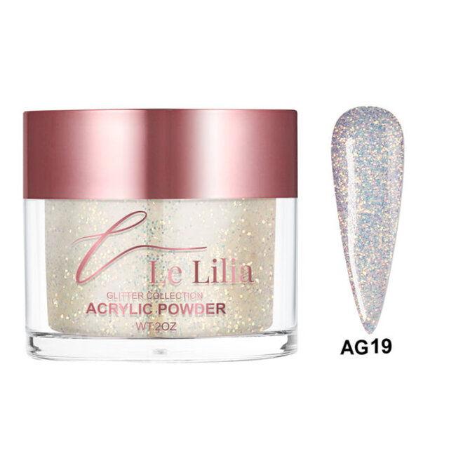 Le Lilia - AG19 - Glitter Collection - AIO Powder - 2 oz
