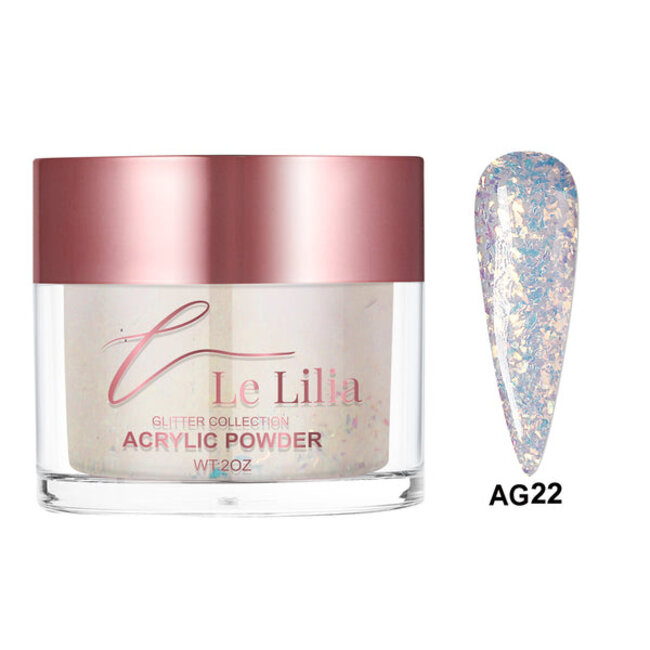 Le Lilia - AG22 - Glitter Collection - AIO Powder - 2 oz