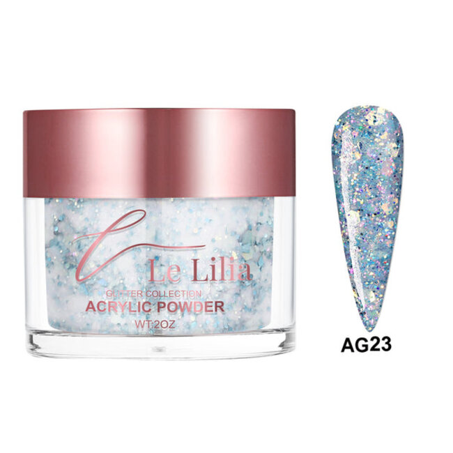 Le Lilia - AG23 - Glitter Collection - AIO Powder - 2 oz