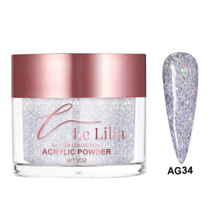 Le Lilia Le Lilia - AG34 - Glitter Collection - AIO Powder - 2 oz