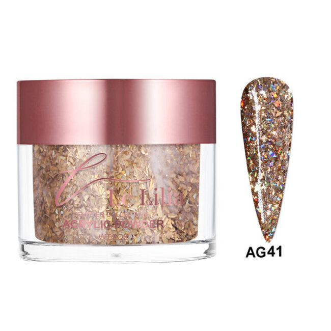 Le Lilia Le Lilia - AG41 - Glitter Collection - AIO Powder - 2 oz