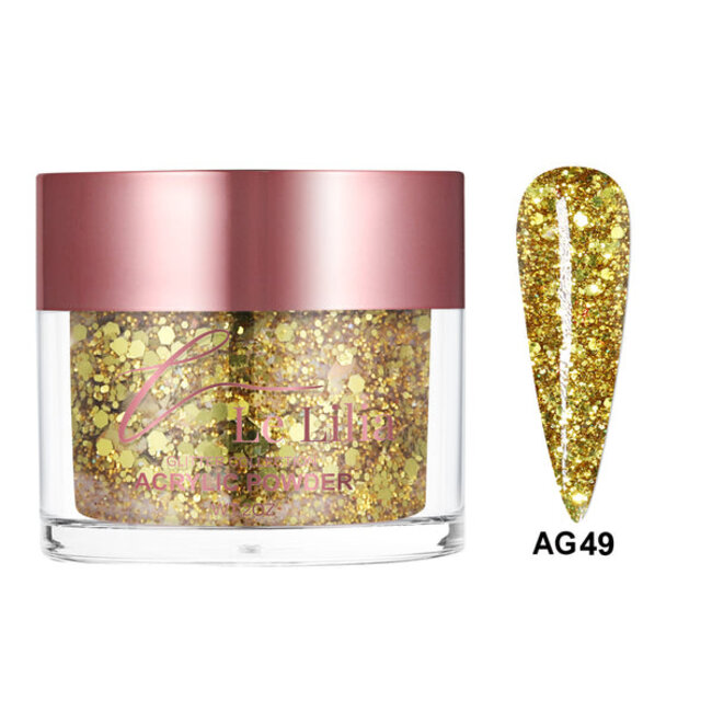 Le Lilia - AG49 - Glitter Collection - AIO Powder - 2 oz