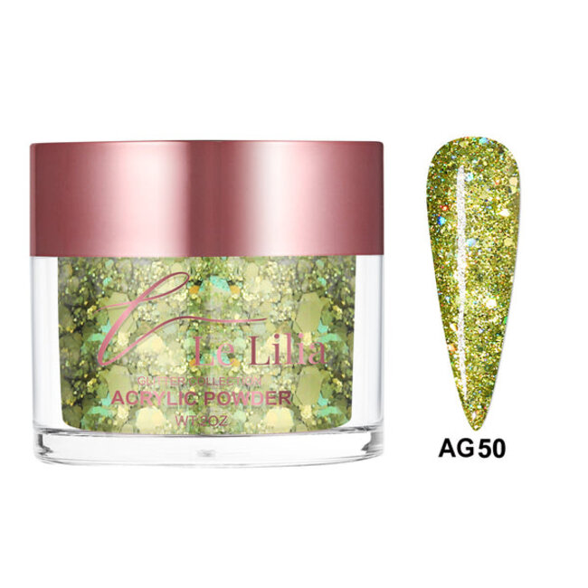 Le Lilia - AG50 - Glitter Collection - AIO Powder - 2 oz