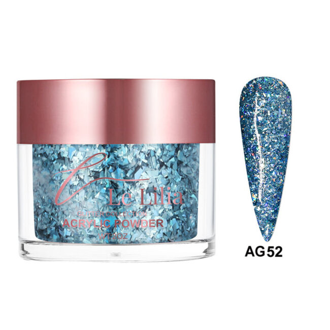 Le Lilia - AG52 - Glitter Collection - AIO Powder - 2 oz