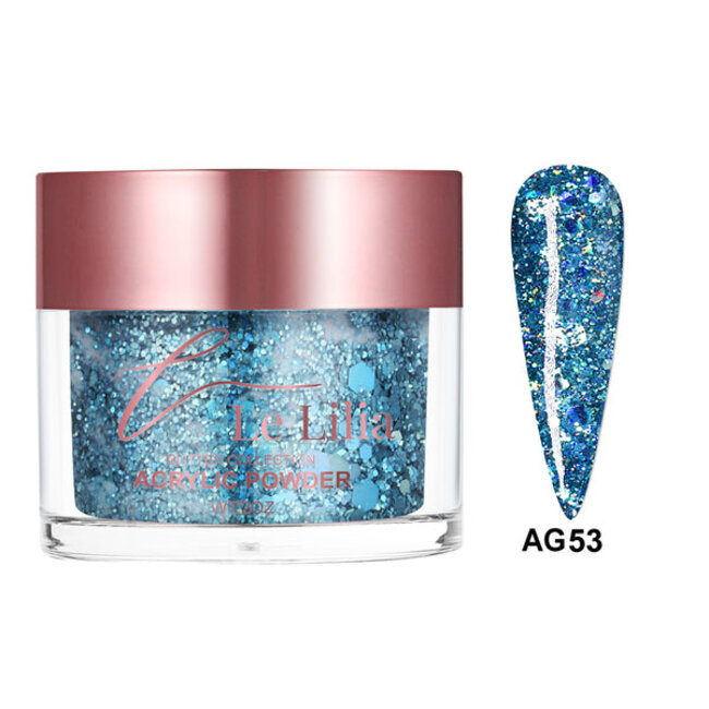 Le Lilia - AG53 - Glitter Collection - AIO Powder - 2 oz