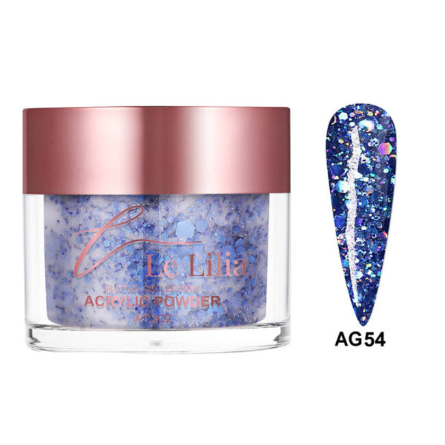 Le Lilia Le Lilia - AG54 - Glitter Collection - AIO Powder - 2 oz
