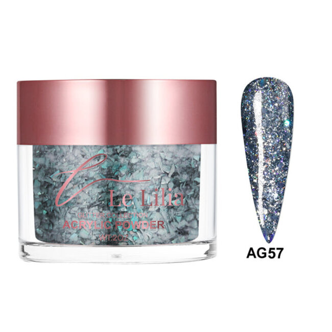 Le Lilia - AG57 - Glitter Collection - AIO Powder - 2 oz