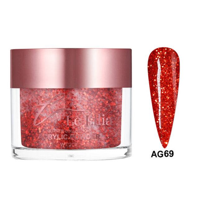 Le Lilia Le Lilia - AG69 - Glitter Collection - AIO Powder - 2 oz