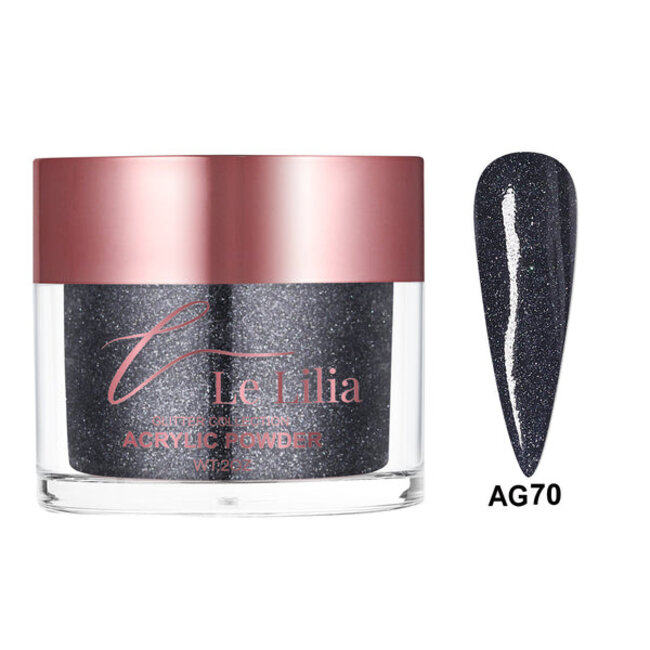Le Lilia Le Lilia - AG70 - Glitter Collection - AIO Powder - 2 oz