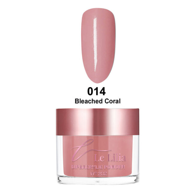 Le Lilia - 014 - Bleached Coral - AIO Powder - 2 oz