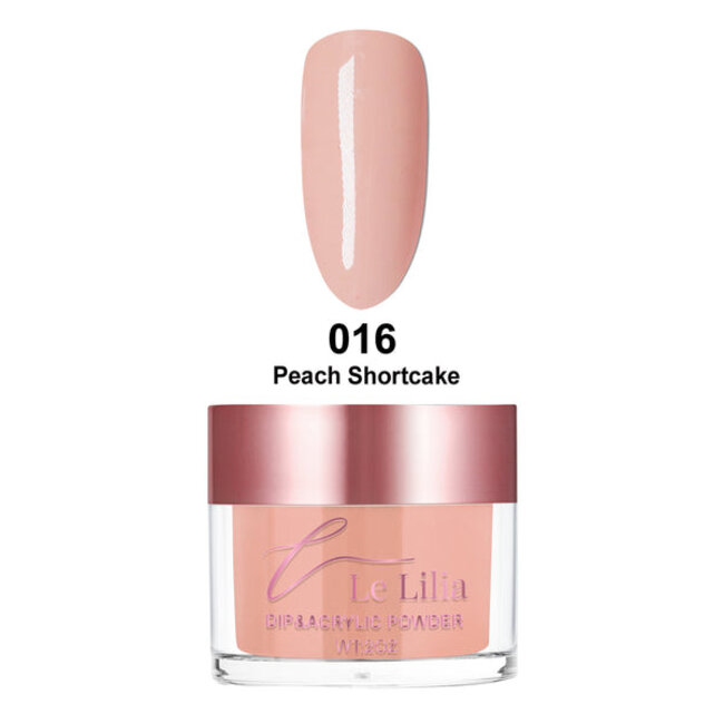 Le Lilia - 016 - Peach Shortcake - AIO Powder - 2 oz