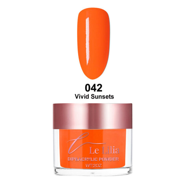 Le Lilia Le Lilia - 042 - Vivid Sunsets - AIO Powder - 2 oz