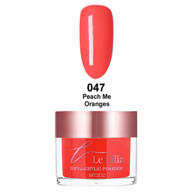 Le Lilia - 047 - Peach Me Oranges - AIO Powder - 2 oz