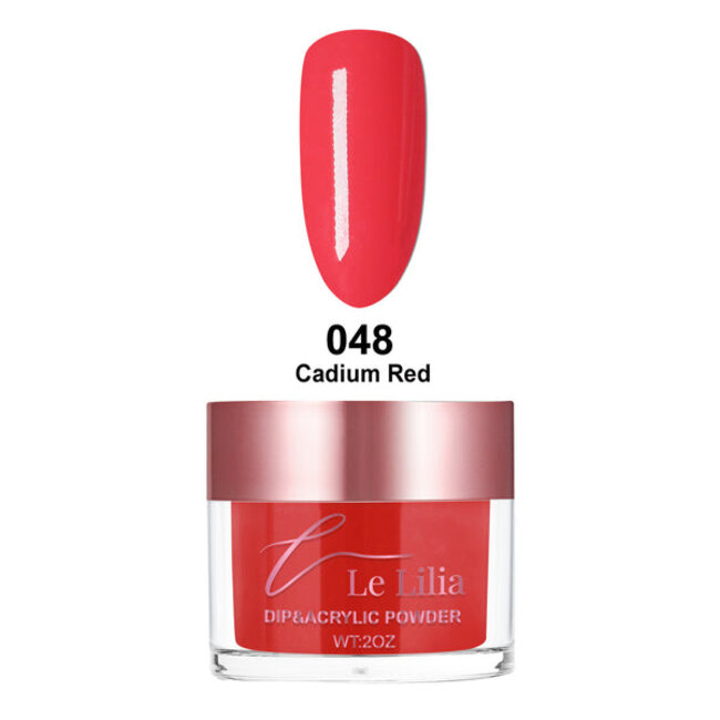 Le Lilia - 048 - Cadium Red - AIO Powder - 2 oz