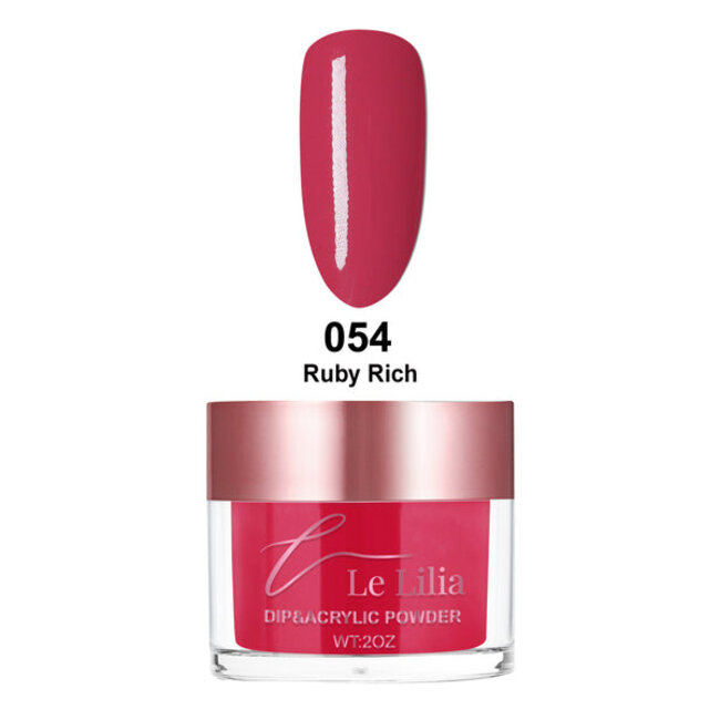 Le Lilia - 054 - Ruby Rich - AIO Powder - 2 oz