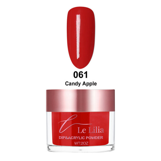 Le Lilia Le Lilia - 061 - Candy Apple - AIO Powder - 2 oz