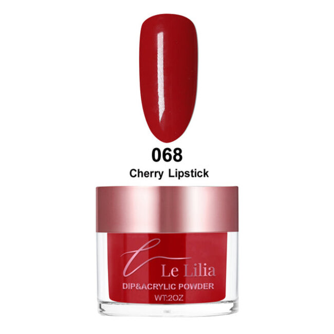 Le Lilia Le Lilia - 068 - Cherry Lipstick - AIO Powder - 2 oz