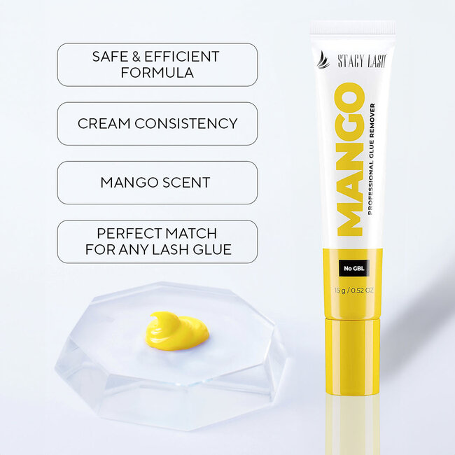 Stacy Lash - Eyelash Glue Remover - Mango - 0.52 oz
