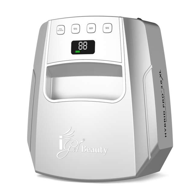 IGEL - Hybrid Pro 3 XL - Wireless UV/LED Lamp - Silver