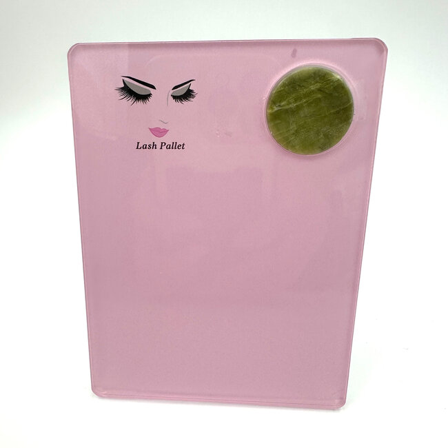 The Studio - Acrylic Lash Palette - Pink - 9 x 12 cm