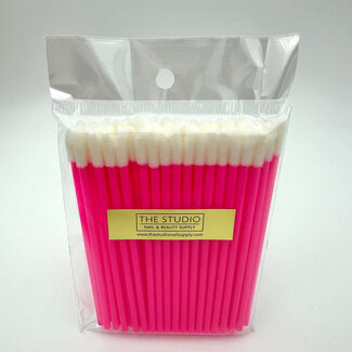 The Studio The Studio - Disposable Lint Free Wand - Hot Pink - 50 Ct