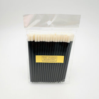 The Studio The Studio - Disposable Lint Free Wand - Black - 50 Ct