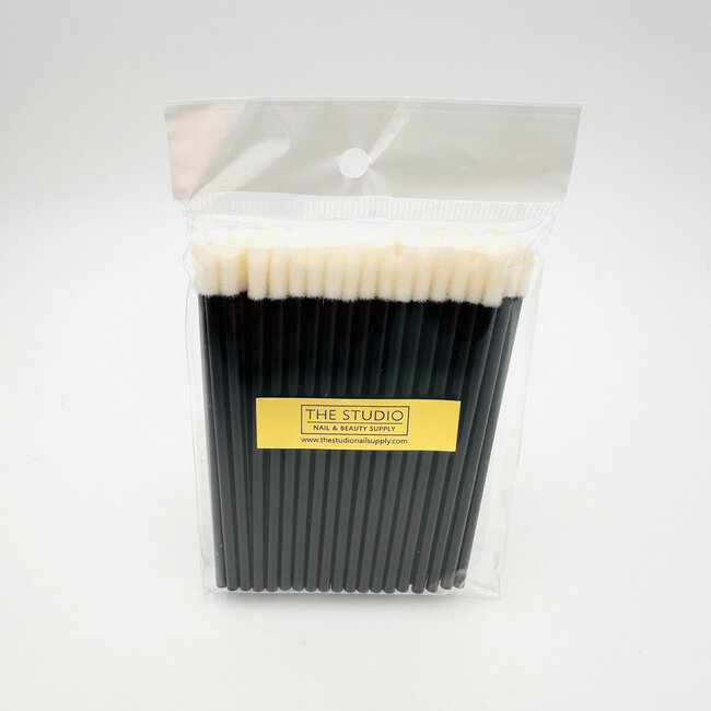 The Studio The Studio - Disposable Lint Free Wand - Black - 50 Ct