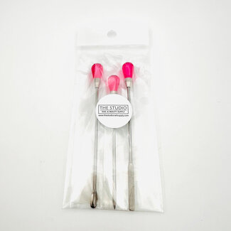The Studio The Studio - Lash Tools - 3 pcs - Hot Pink