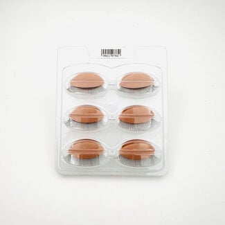 The Studio Practice Silicon Eyes - Brown - 3 pairs