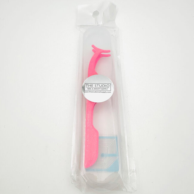 The Studio The Studio - Lash Tweezer - Glitter Pink - A