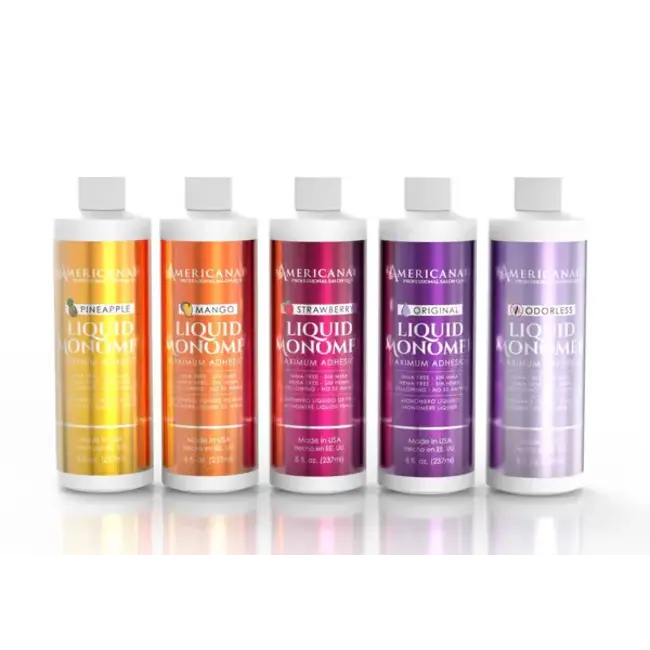 American Nails - Liquid Monomer - Mango - 8 oz