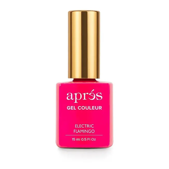 Apres - Gel Couleur - 264 Electric Flamingo - 0.5 oz