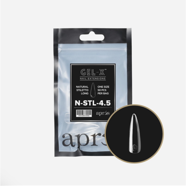 Apres - Refill Bags - Natural - Stiletto Long - #4.5